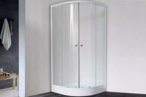 Душевой уголок Royal Bath HKD 90х90 профиль белый стекло матовое - 2