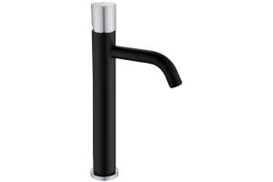Смеситель Boheme Stick 122-BCR.2 для раковины, black touch chrome