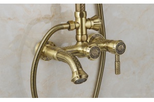 Душевая стойка Zorg Antic A 201DS-BR - 2