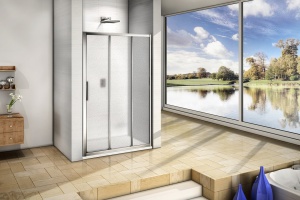 Душевая дверь в нишу Good Door Orion WTW-140-G-CH - 2