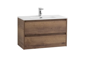 Комплект мебели Belbagno Kraft 39 80 темное дерево - 3