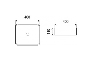 Раковина накладная Weltwasser WW Elbach 217940 белый (10000003844) - 2
