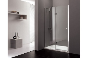 Душевая дверь Cezares Verona 120 хром стекло рифленое - 3