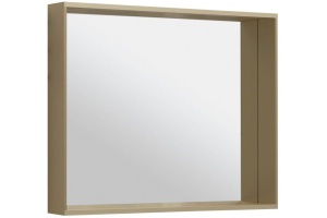 Зеркало Allen Brau Reality 90 с подсветкой латунь матовый - 3