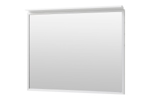 Зеркало Allen Brau Priority 100 с подсветкой серебро матовый