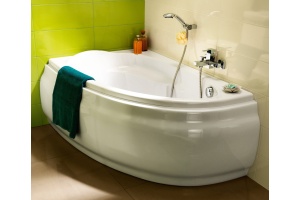 Акриловая ванна Cersanit Joanna 160 L ультра белый - 2