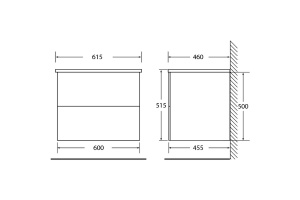 Тумба под раковину BelBagno Etna 60 белый - 3
