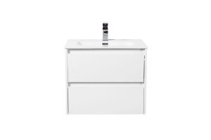 Тумба с раковиной BelBagno Kraft 70 белый матовый