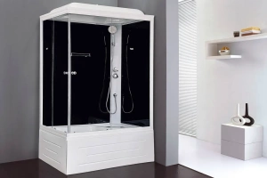 Душевая кабина Royal Bath BP 120x80 L профиль белый стекло прозрачное - 2