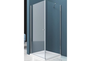 Душевой уголок BelBagno Etna 70х80 профиль хром стекло прозрачное