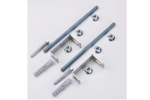 Комплект крепления для инсталляций к стене Aquatek хром - 2