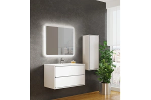 Комплект мебели Sanvit Бруно -2 90 белый глянец