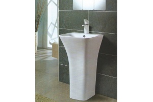 Раковина напольная CeramaLux N 44.5 см белый (G-315) - 2