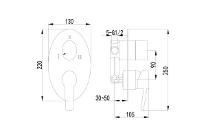 Смеситель Lemark Atlantiss LM3228C - 2