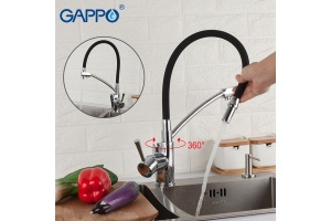 Смеситель для кухни с подключением фильтра питьевой воды хром G4398-11 - 3