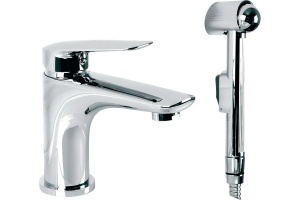 Смеситель для раковины Migliore Laguna 26082 с гигиеническим душем хром