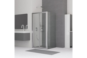 Душевой уголок RGW Classic CL-41 90х70 профиль хром стекло прозрачное - 2