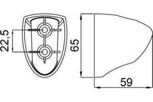 Настенный держатель Milardo 060CP00M53 - 2