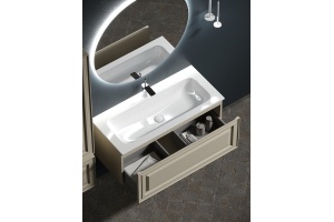 Тумба под раковину Sancos Very 100 бежевая - 3