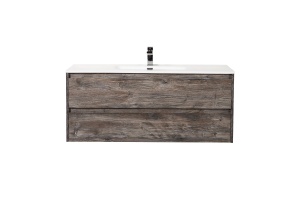 Тумба с раковиной BelBagno Kraft 120 темное дерево