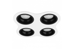 Встраиваемый светильник Lightstar Domino (214646+214607+214607+214607+214607) D64607070707