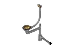 Сифон для кухонной мойки Omoikiri античная латунь (4956475)