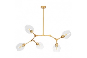 Подвесная люстра Arte Lamp Yuka A4103SP-5GO