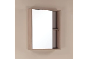 Зеркало-шкаф Onika Дельта 60 светлое дерево - 2