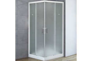 Душевой уголок Royal Bath HPD 110x100 профиль белый стекло матовое