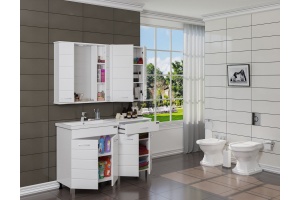 Тумба с раковиной СанТа Омега 70 - 3