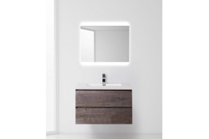 Тумба под раковину BelBagno Luce 80 коричневый - 3