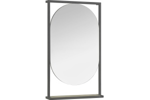 Зеркало Aquaton Лофт Фабрик 50 светлое дерево