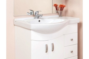 Комплект мебели Onika Эльбрус 82 R белый  - 2