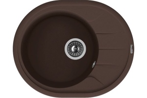 Мойка кухонная Florentina Родос 620 коричневый