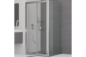 Душевой уголок RGW Classic CL-41 75х80 профиль хром стекло прозрачное