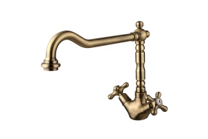 Смеситель для кухонной мойки Lemark Vintage бронза (LM2805B)