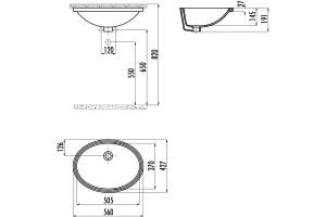 Раковина Creavit TP216 - 2