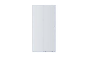 AQ ARI RA 12020CH Душевая дверь двухэлементная, раздвижная1200x2000 профиль хром, стекло прозрачное