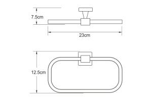 Dill K-3960 Держатель полотенец - 3
