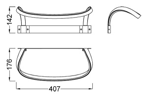Настенный светодиодный светильник Mantra Sisley 5087 - 3