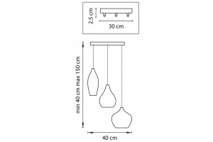 Подвесная люстра Lightstar Pentola 803053 - 3