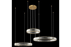 Подвесной светильник Loft it Crystal Ring 10135/3 Gold - 2