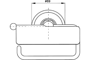 Держатель туалетной бумаги Nicolazzi Classica (1492CR) - 2