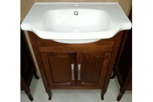 Мебельная раковина Opadiris Классик 65 белая - 2