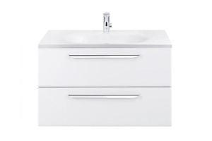 Тумба под раковину Cezares Eco 75х50 Bianco Lucido (ECO-750-2C-SO-BL)