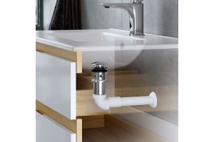 Сифон для раковины Excellent с трубой белый - 2