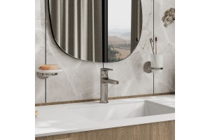 Смеситель для раковины WasserKRAFT Spree сталь матовый - 2