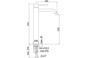 Смеситель Paffoni Light LIG081CR для раковины - 3