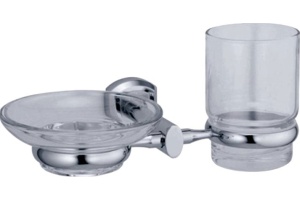 Стакан Wasserkraft Oder K-3026 с мыльницей