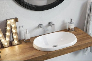 Раковина встраиваемая Excellent Lupio 60 белый - 2